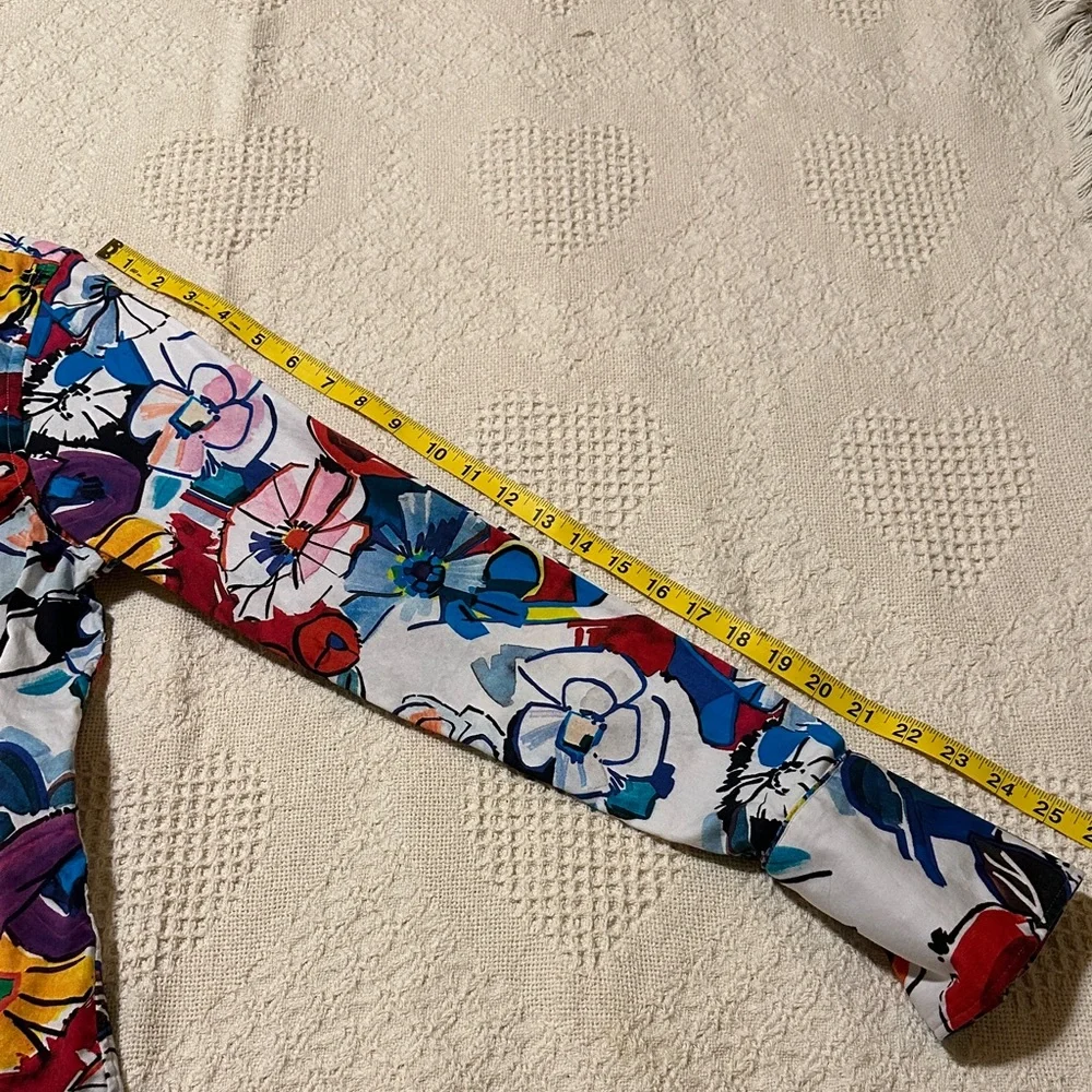 Robert Graham Multicolor Floral Button Down Shirt - Picture 8 of 10